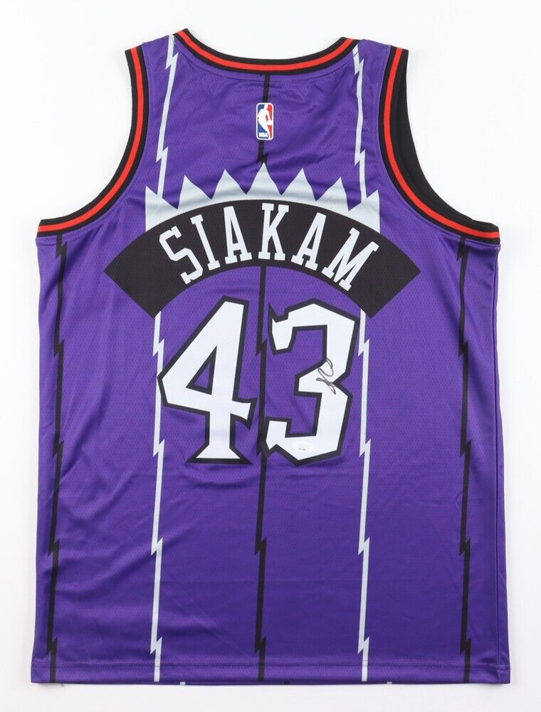 Pascal Siakam Signed Toronto Raptors Jersey (JSA COA) 2019 NBA
