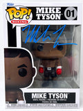 Mike Tyson Signed Funko Pop! Figure #01 Blue Ink BAS Beckett