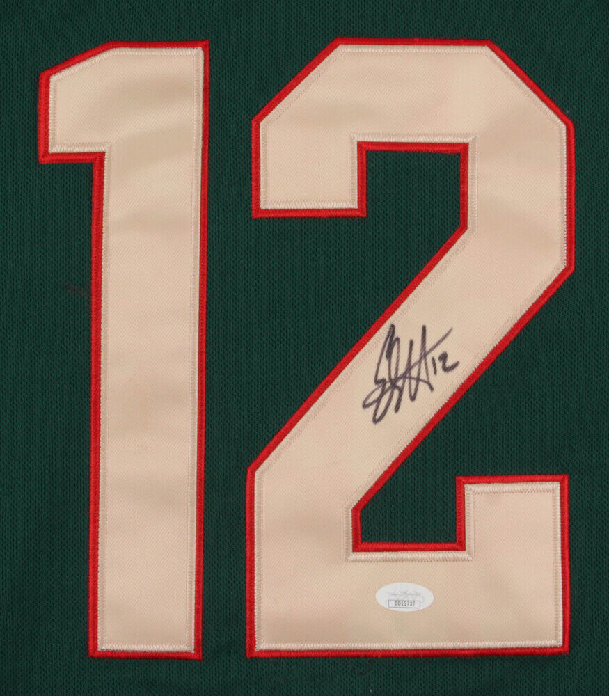 Eric Staal Signed Minnesota Wild Adidas NHL Style Jersey (JSA COA