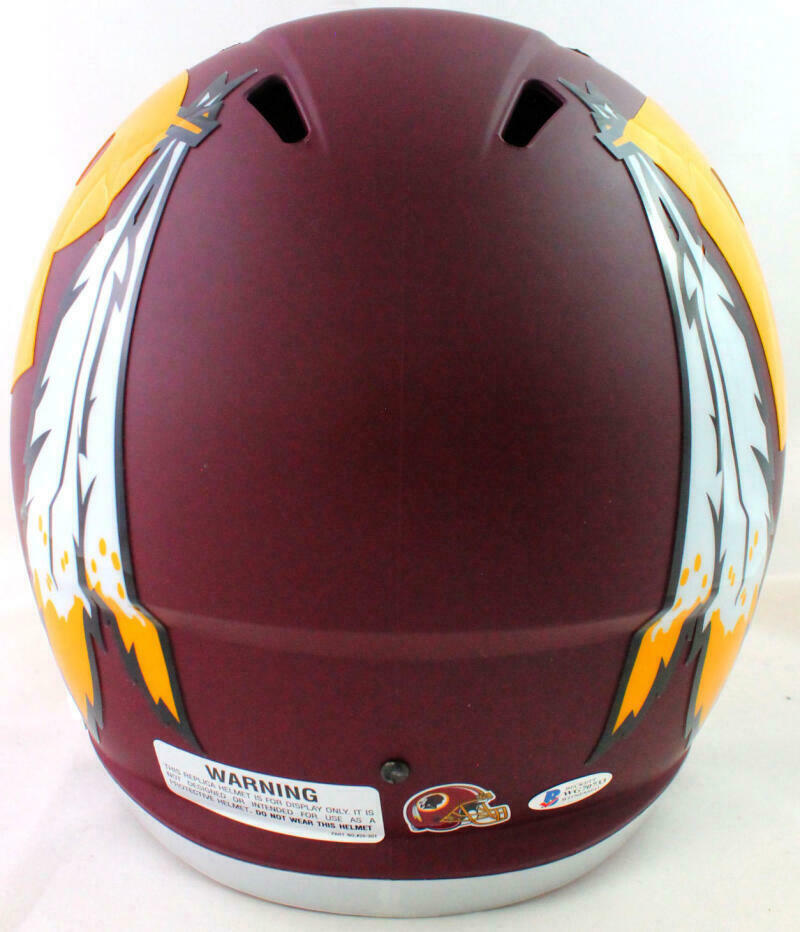 buy redskins motorcycle helmet John Riggins Autographed Washington Full Size Amp Speed Helmet Beckett –  Super Sports Center