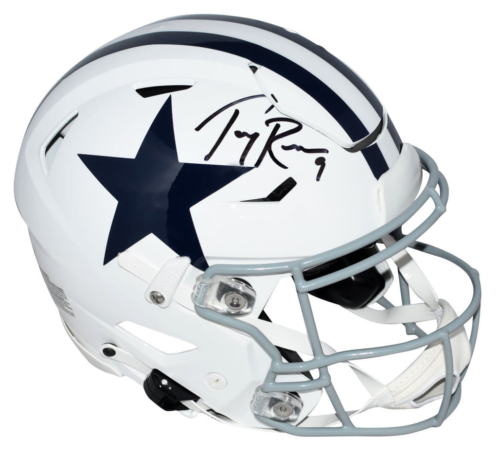 dallas cowboys speedflex helmet for sale Riddell It is not to be used for play TONY ROMO AUTOGRAPHED DALLAS COWBOYS