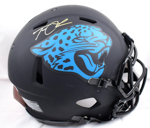 Trevor Lawrence Signed Jaguars F/S Eclipse Speed Authentic Helmet- Fanatics