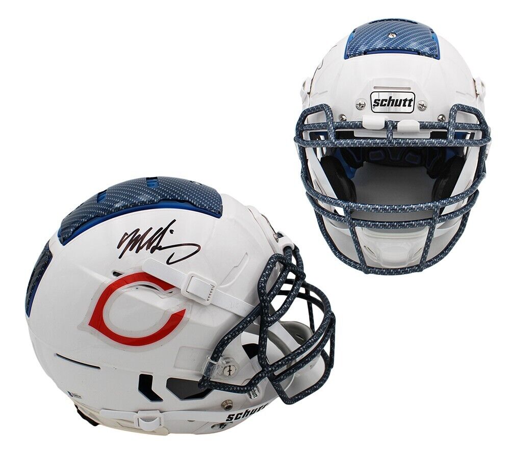 f7 nfl helmet Mike Singletary Signed Chicago Bears Schutt F7 Authentic Hydro NFL Hel – Super Sports Center