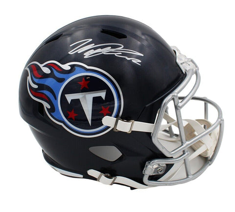 Will Levis Signed Tennessee Titans Speed Authentic NFL Helmet