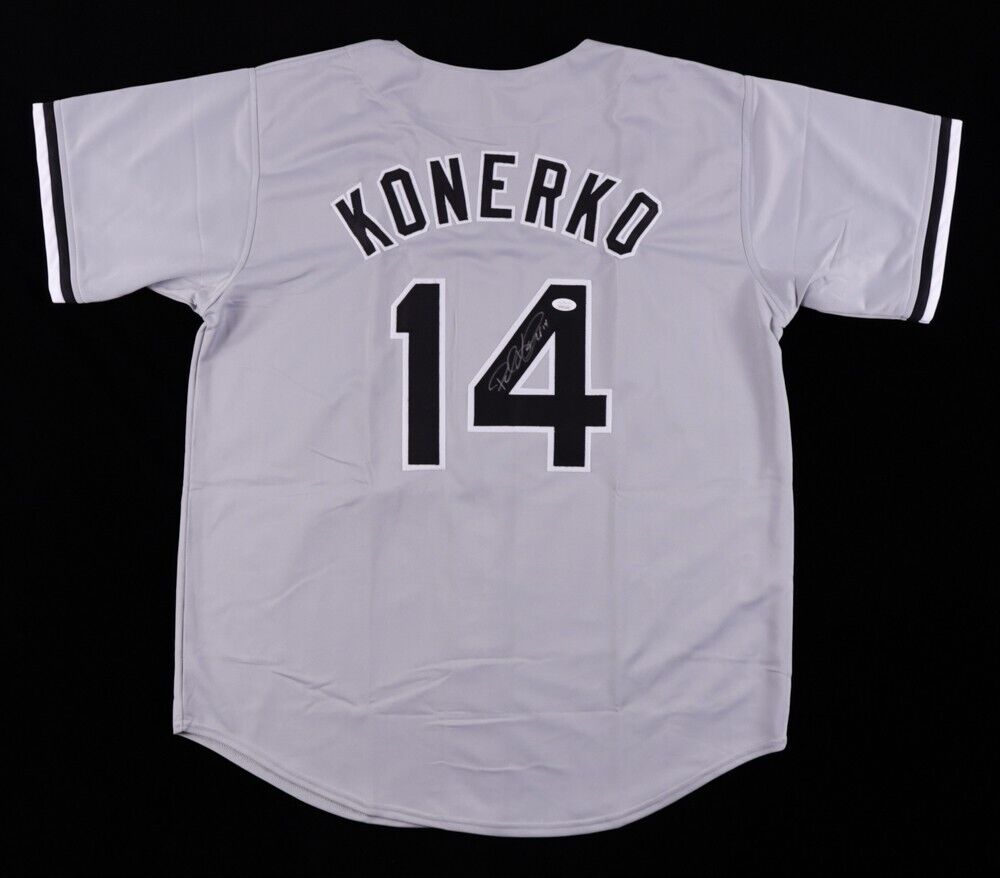 Paul Konerko Chicago White Sox Signed Jersey (JSA COA) 2005 World