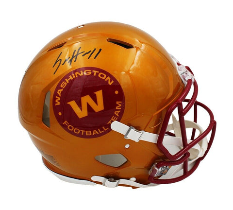 Sam Howell Signed Washington Commanders Speed Authentic Flash NFL Helmet