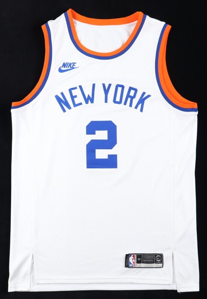 Miles McBride Signed New York Knicks Nike Jersey (Beckett) 2021