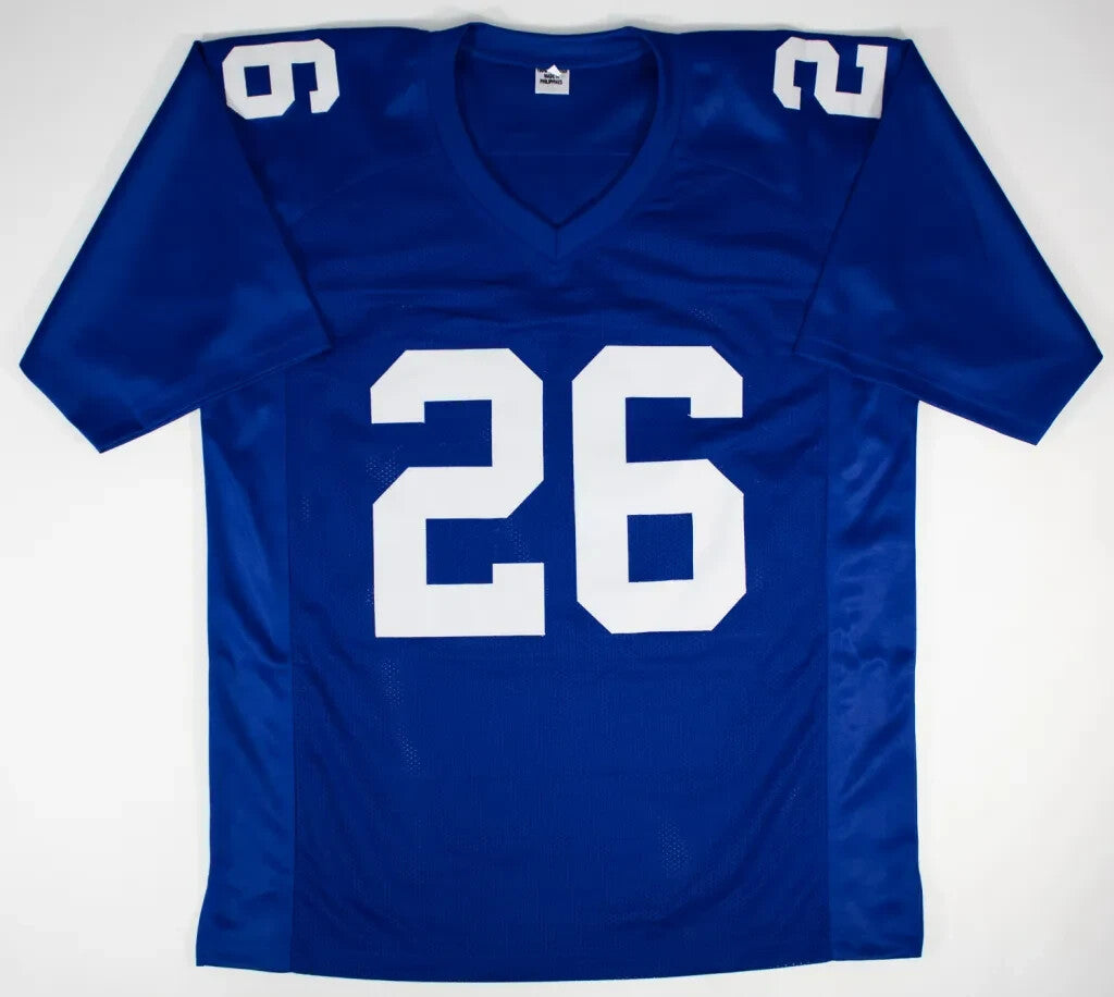 Giants RB Devin Singletary Says He's a Playmaker Like Saquon Barkley Giants RB Devin Singletary Says He's a Playmaker Like Saquon Barkley