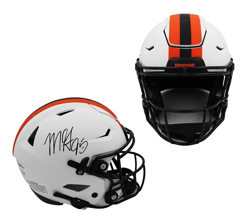 Myles Garrett Signed Cleveland Browns Speed Flex Authentic Lunar NFL H – Super Sports Center