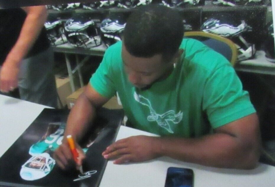 Saquon Barkley Autographed 16x20 Photo Philadelphia Eagles Beckett 190 ...