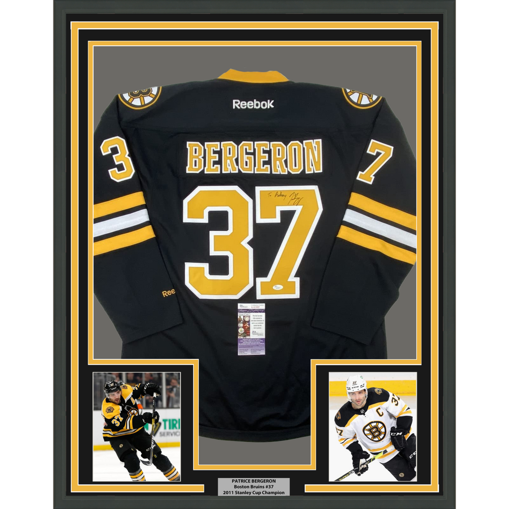 Boston bruins jersey 37 shop