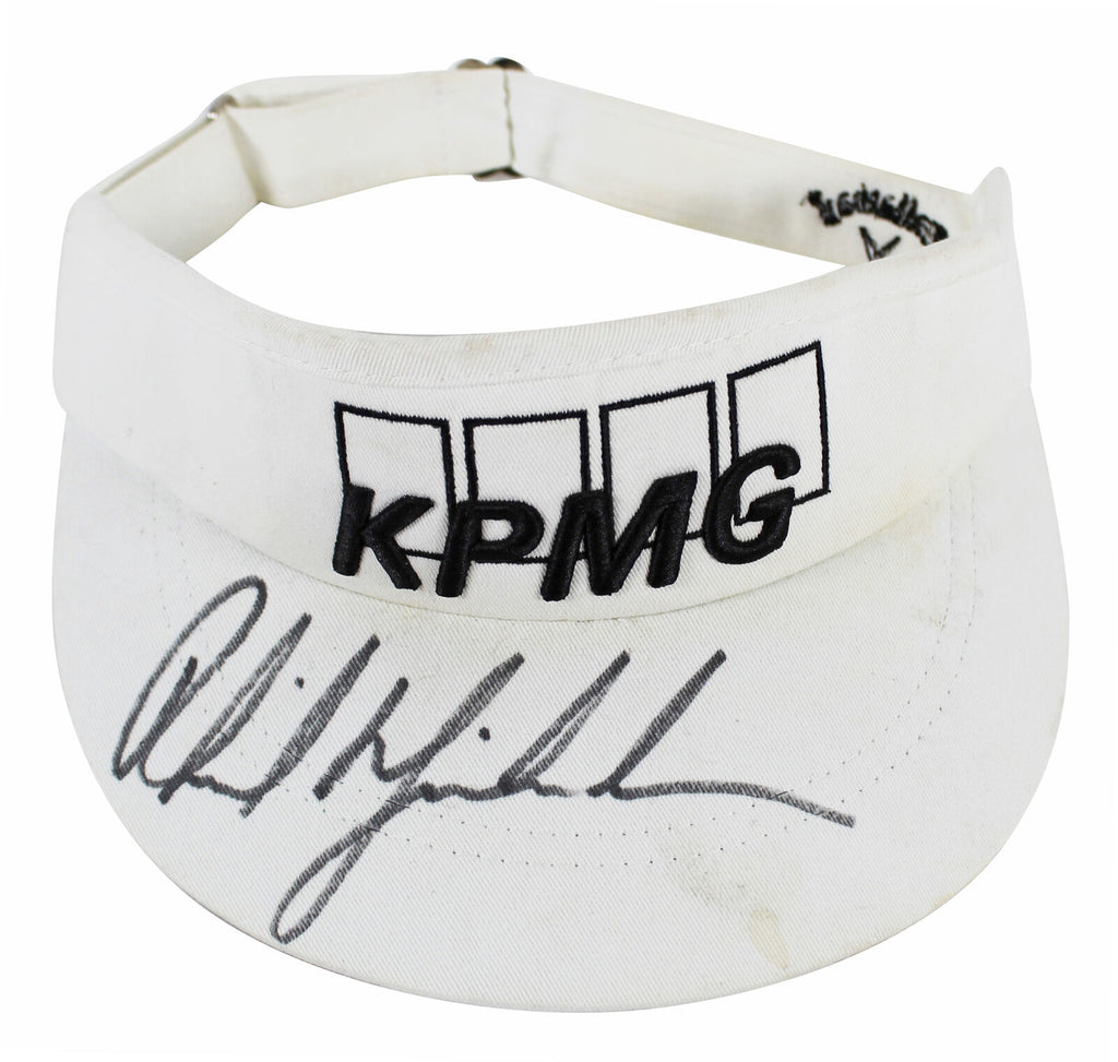 Golfer Kpmg Phil Mickelson Hat Phil Mickelson Authentic Signed