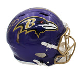 Odell Beckham Signed Baltimore Ravens Speed Authentic Flash NFL Helmet