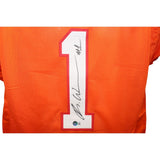 Rachaad White Autographed/Signed Pro Style TB Orange Jersey Beckett 43221