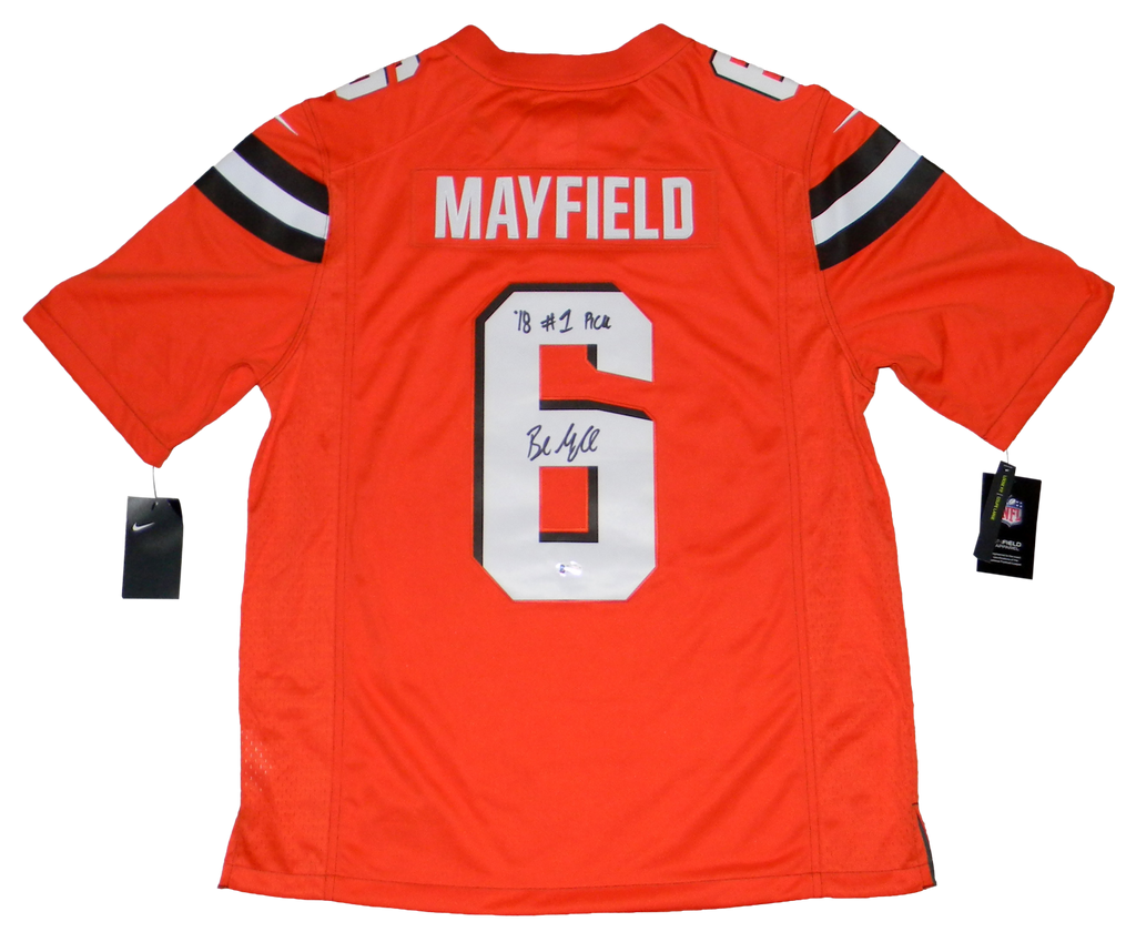 Nfl Baker Mayfield Nike Limited Jersey BAKER MAYFIELD SIGNED
