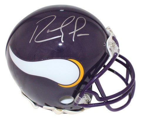 Randy Moss Signed Minnesota Vikings '83-'01 VSR4 Mini Helmet BAS 40157