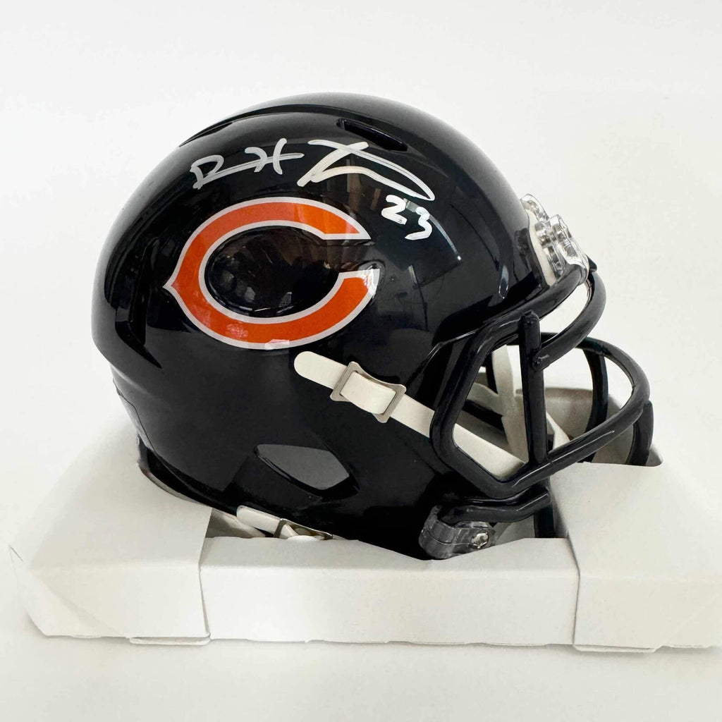 Autographed/Signed Devin Hester Chicago Bears Mini Football Helmet PSA – Super Sports Center