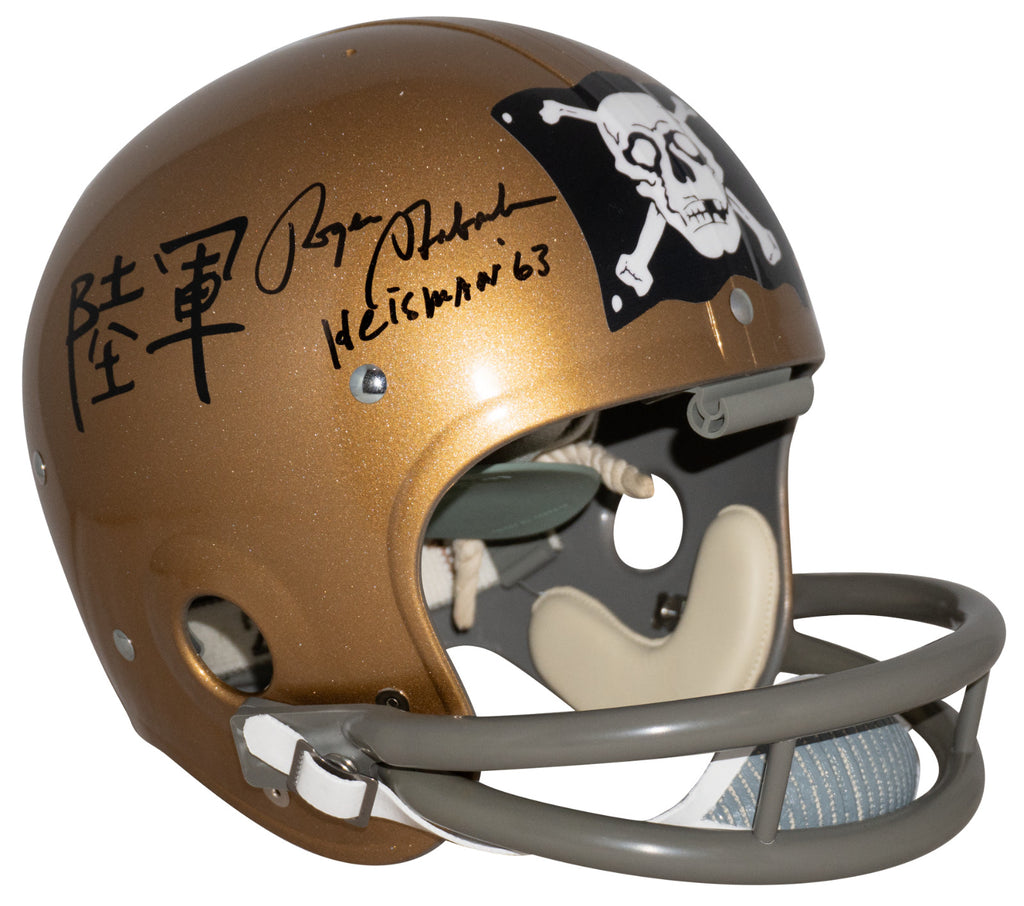 ROGER STAUBACH SIGNED NAVAL NAVY MIDSHIPMEN JOLLY ROGERS THROWBACK RK – Super Sports Center ROGER STAUBACH SIGNED NAVAL NAVY MIDSHIPMEN JOLLY ROGERS THROWBACK RK – Super Sports Center
