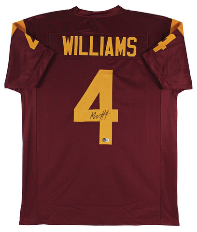 USC Mario Williams Authentic Signed Maroon Pro Style Jersey BAS Witnessed