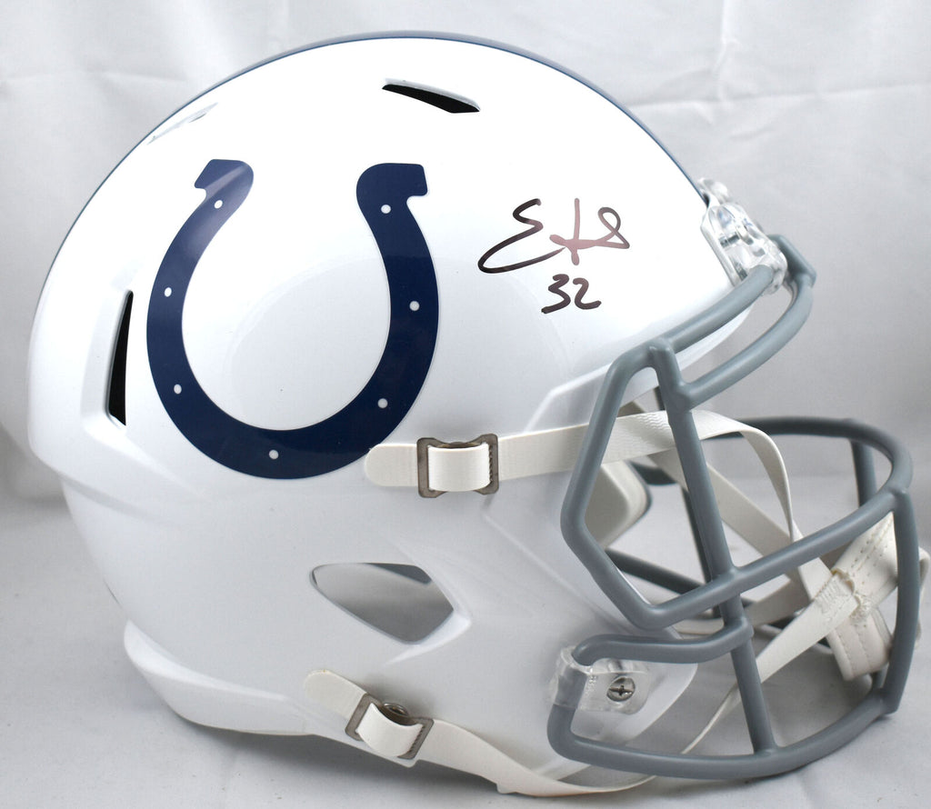 Indianapolis Colts Riddell Speed Full-Size Replica Football Helmet - Officially Licensed NFL Gear