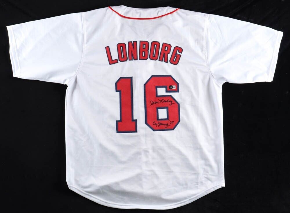 Jim Lonborg Signed Boston Red Sox Jersey Inscribed CY Young '67 (Bec –  Super Sports Center