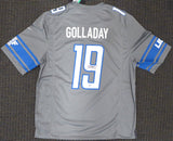 DETROIT LIONS KENNY GOLLADAY AUTOGRAPHED NIKE GRAY JERSEY SIZE XL BECKETT 185585