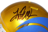 Kurt Warner Autographed/Signed St. Louis Rams Flash Spd Mini BAS 40371