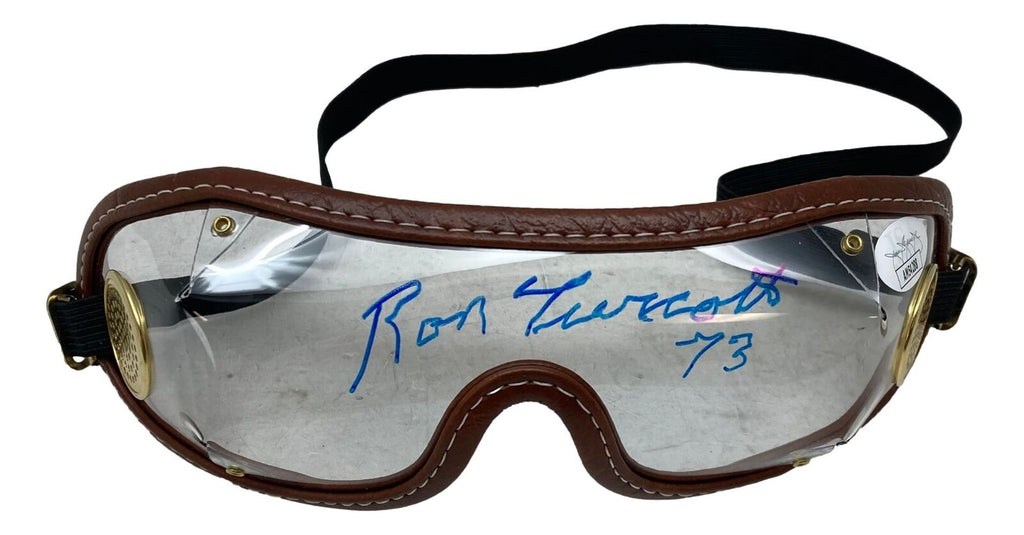 horse riding goggles Ron Turcotte Signed Replica Horse Racing Goggles 73 Inscribed JSA