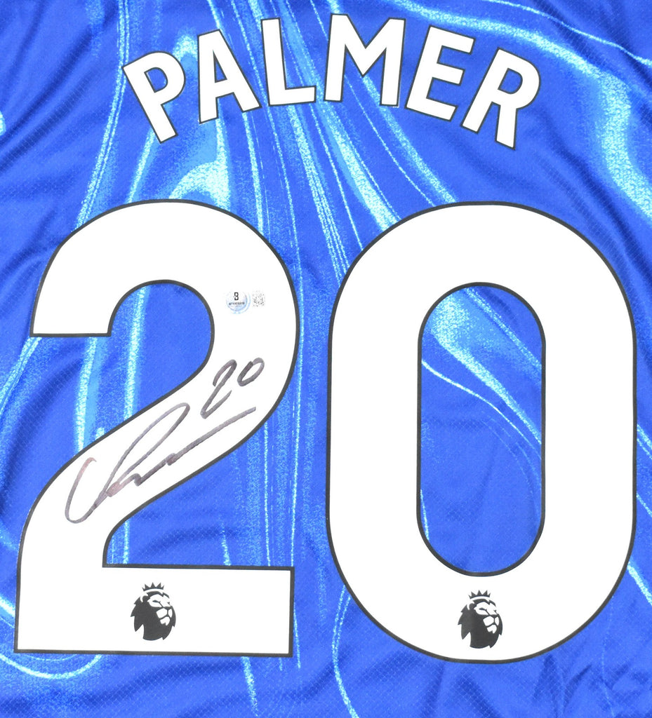 Cole Palmer Signed Chelsea FC Home Blue Soccer Jersey #20