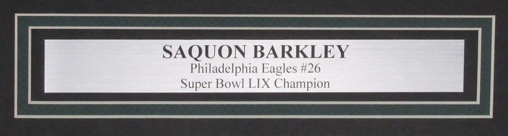 Saquon Barkley Signed/Auto 16x20 Photo Philadelphia Eagles Framed PSA ...