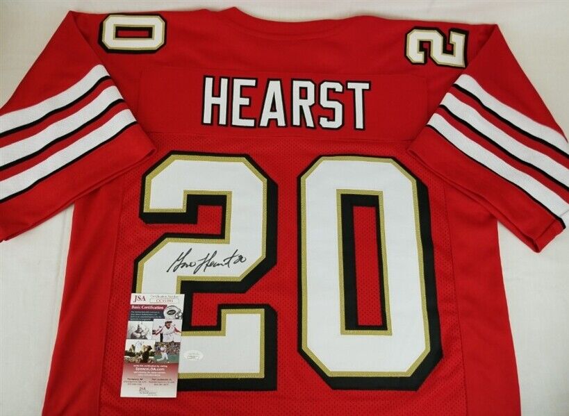 Garrison Hearst Signed San Francisco 49ers Custom Jersey (JSA COA