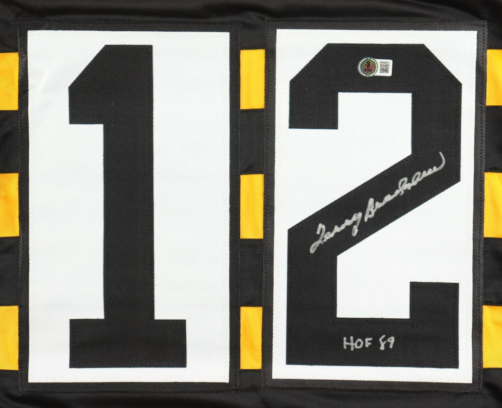 Terry Bradshaw Signed Pittsburgh Steelers Bumble Bee Throwback