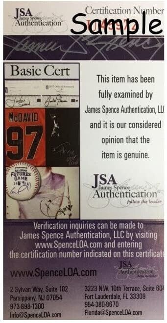 LARRY BIRD signed autographed photo jump shot COA Hologram main image 0