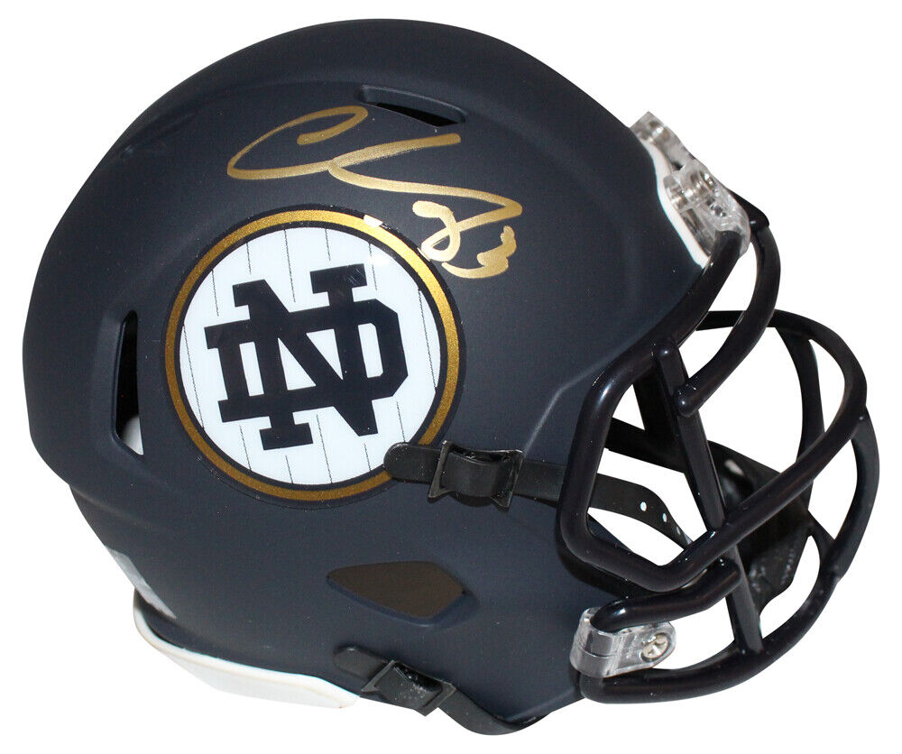 child's notre dame football helmet FIGHTING IRISH REAL GOLD LEAF - 2012 SHAMROCK SERIES NCAA X Its streamlined Notre Dame Fighting Irish Replica