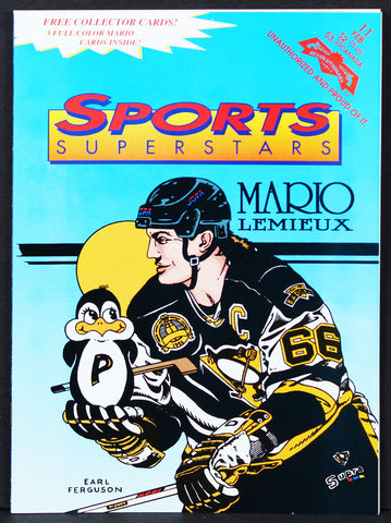 Penguins 11 February Mario Lemieux Sports Superstars Magazine