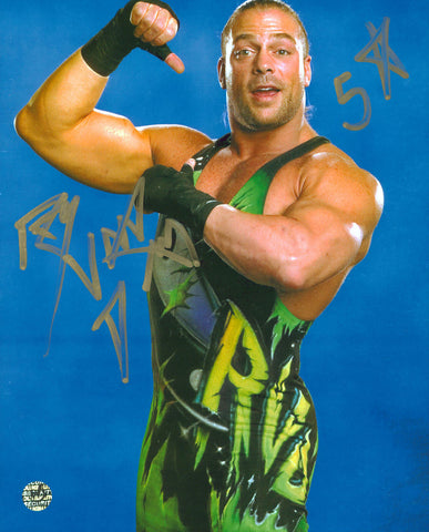 Rob Van Dam "5 Star" Authentic Signed 8x10 Photo Autographed Wizard World 4