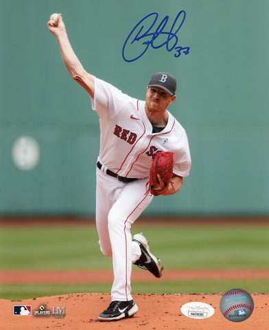 Nick Pivetta Boston Red Sox Signed Father's Day 8x10 Photo JSA Witness