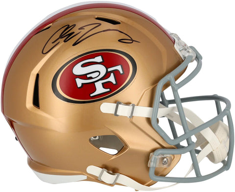 Chase Young San Francisco 49ers Autographed Speed Replica Helmet