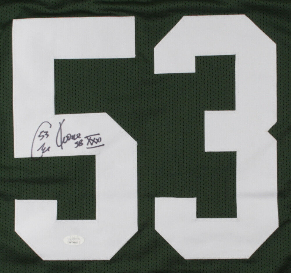 George Koonce Signed Green Bay Packers Jersey Inscribed SBXXXI