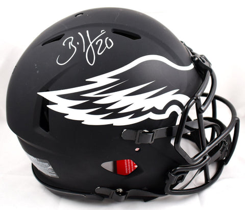 Brian Dawkins Signed Eagles F/S Eclipse Speed Authentic Helmet- Beckett W Holo