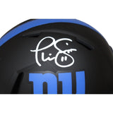 Phil Simms Autographed New York Giants Mini Helmet Eclipse Beckett 43246