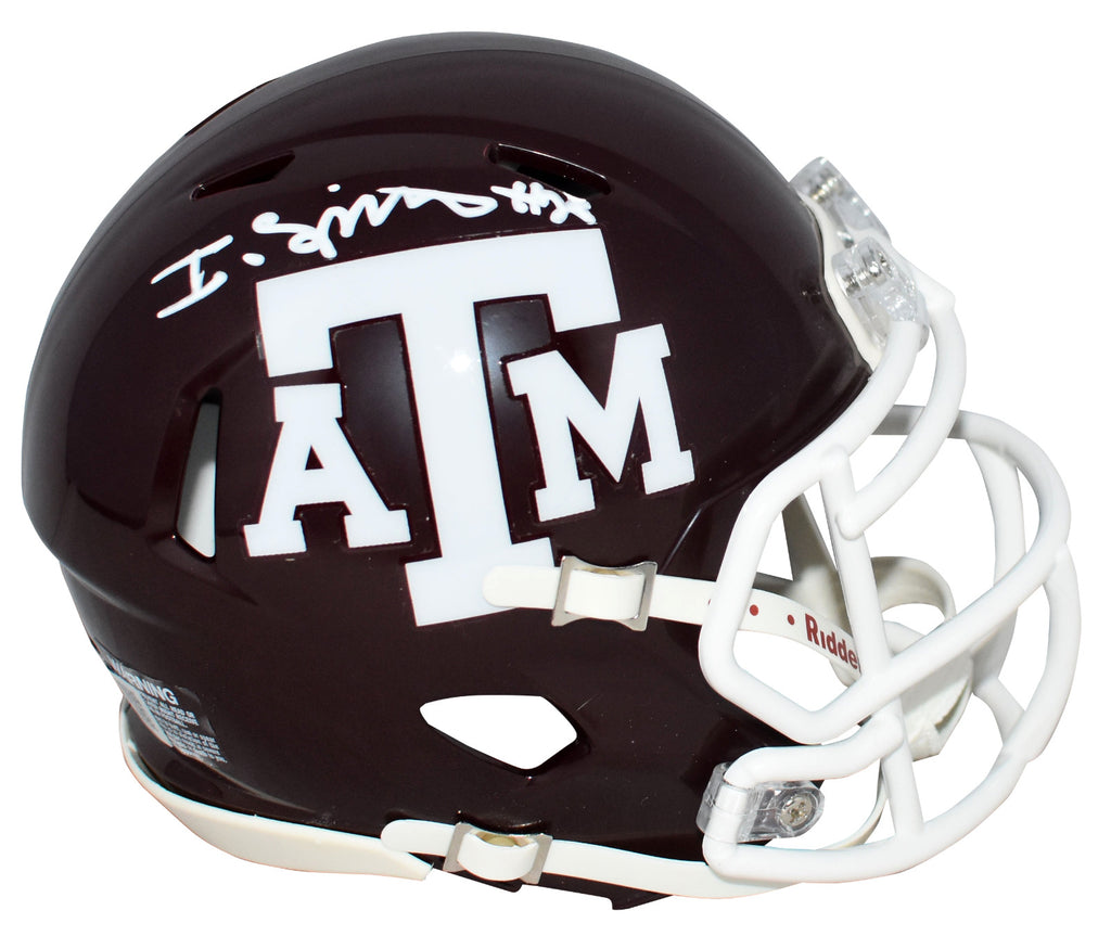 asu mini football helmet ISAIAH SPILLER SIGNED TEXAS A&M AGGIES SPEED MINI HELMET BECKETT – Super Sports Center