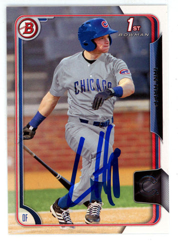 Ian Happ Signed 2015 Bowman Rookie Card #28 Chicago Cubs 41058