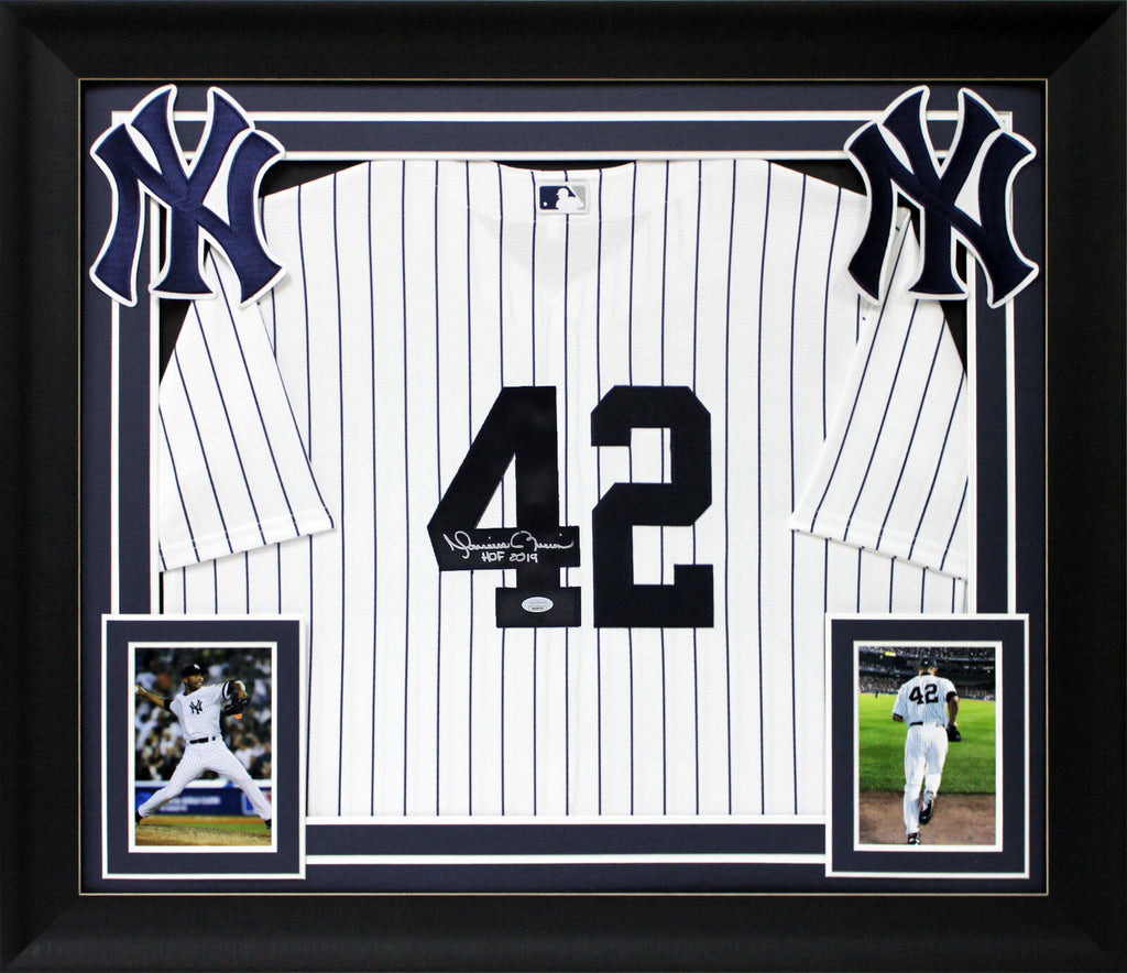 Gerrit Cole New York Yankees Autographed Framed White Nike Authentic Jersey Collage