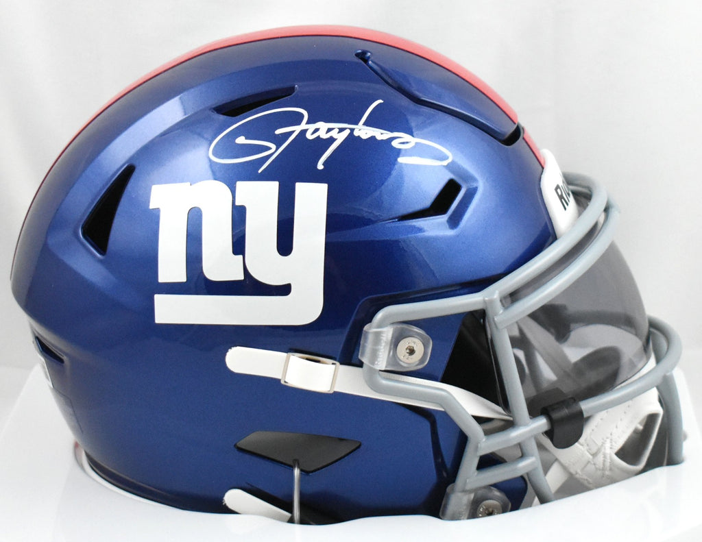 giants speedflex helmet Lawrence Taylor Signed New York Giants Mid-Size SpeedFlex Helmet- Beck – Super Sports Center