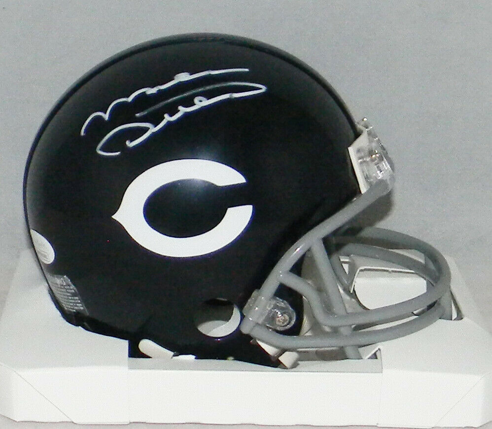 MIKE DITKA SIGNED AUTOGRAPHED CHICAGO BEARS THROWBACK MINI HELMET JSA – Super Sports Center