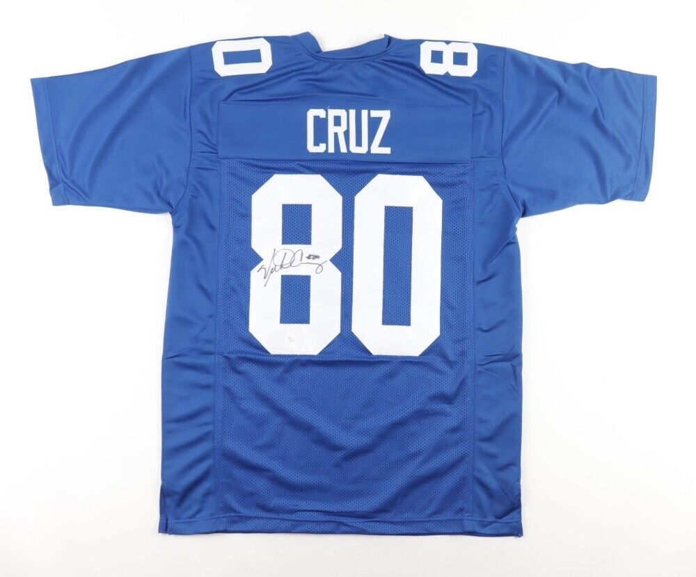 Victor Cruz Signed New York Giants Jersey (JSA COA) Super Bowl