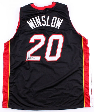 Justise Winslow Signed Miami Heat Jersey (PSA COA) former Duke Blue Devil