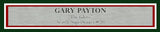 GARY PAYTON AUTOGRAPHED FRAMED 16X20 PHOTO SEATTLE SONICS BECKETT WITNESS 209392