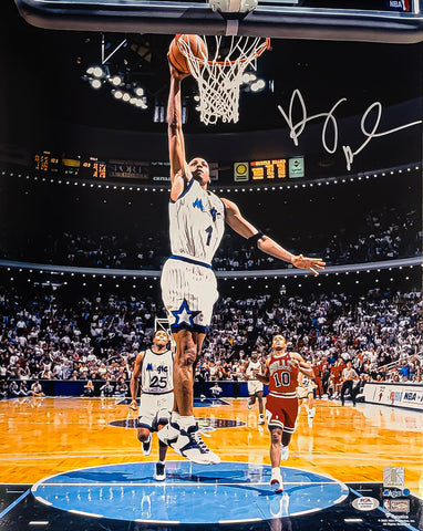 ANFERNEE PENNY HARDAWAY AUTOGRAPHED 16X20 PHOTO MAGIC DUNKING PSA/DNA 208246